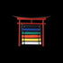 DYNAMICS-BUDO WALL MOUNTABLE BELT-DISPLAY RACK-2